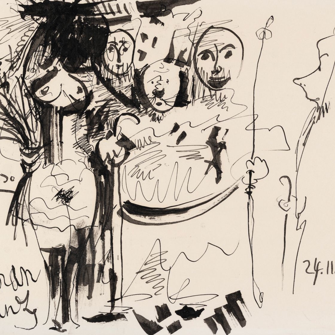 Pablo Picasso — Четыре персонала, изображение 1