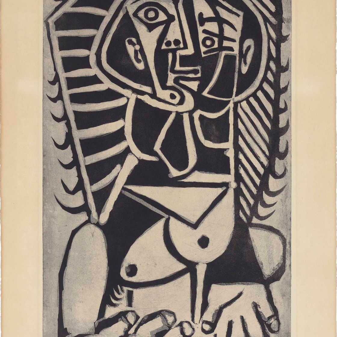 Pablo Picasso — Женское туловище (Египетское)