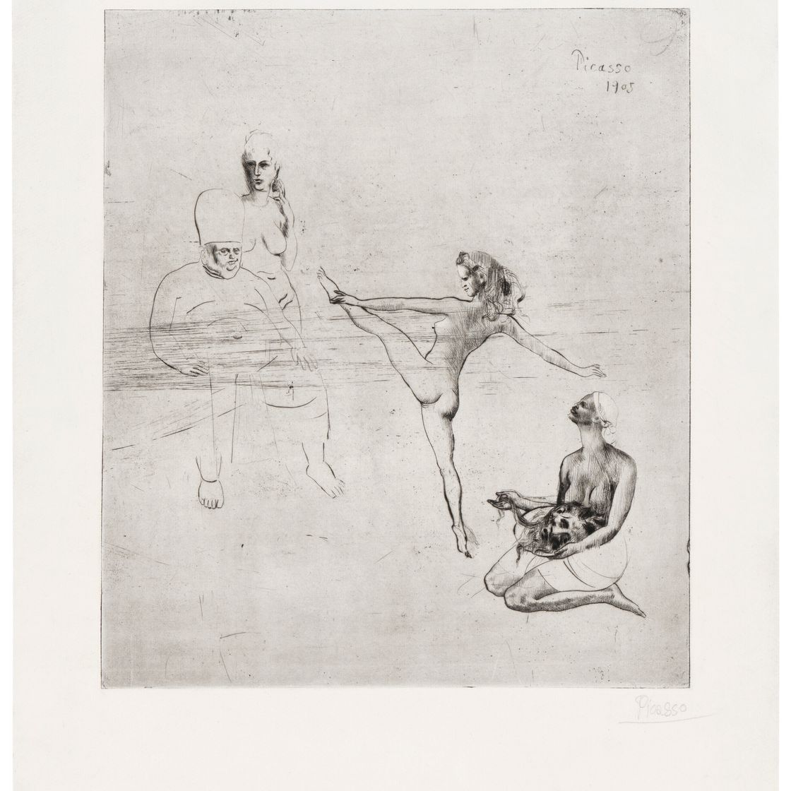 Pablo Picasso — Саломе, автор: La Suite des Saltimbanques
