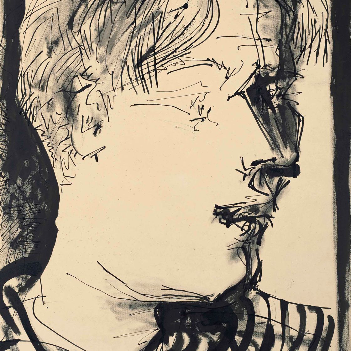 Pablo Picasso — Портрет Эдуарда Пиньона
