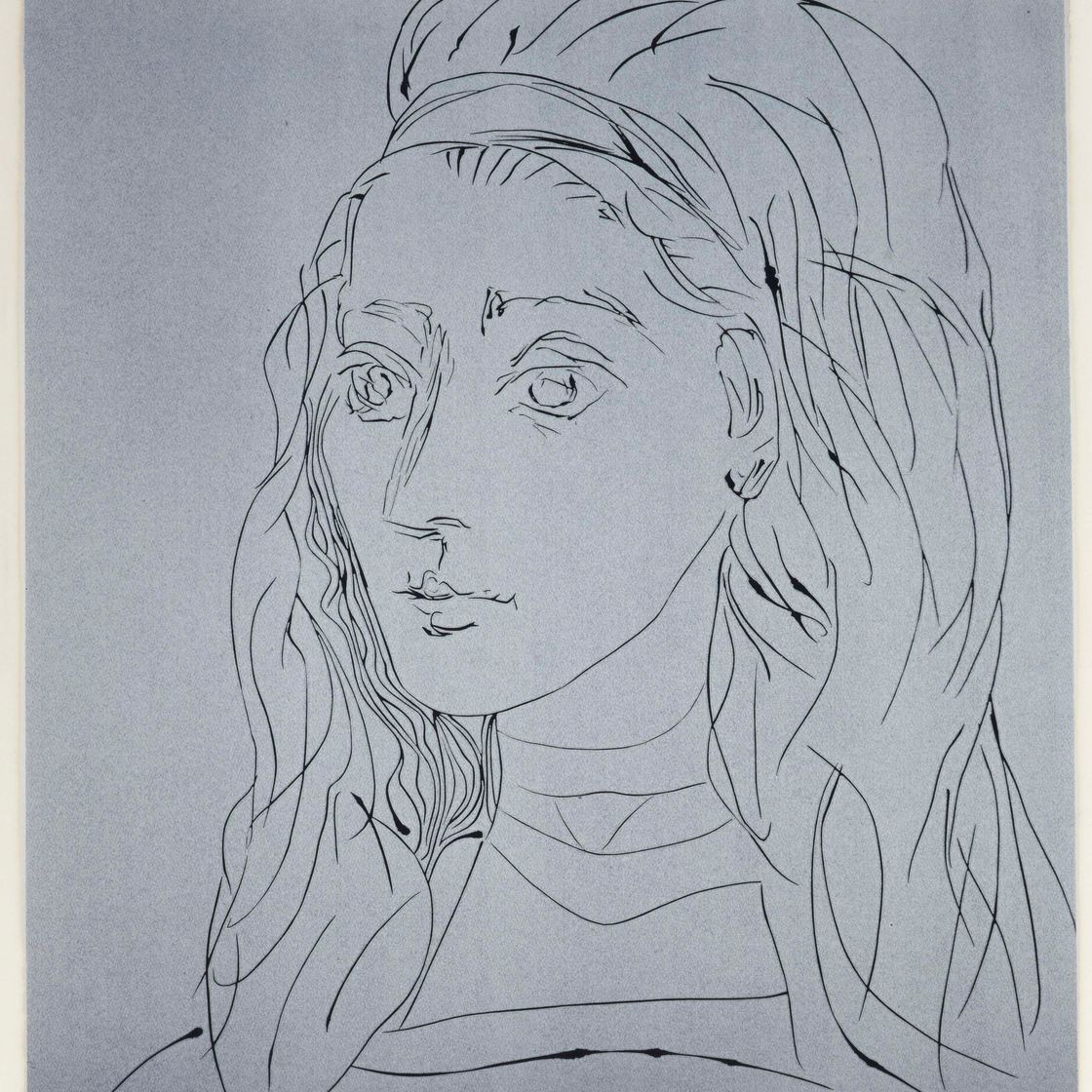 Pablo Picasso — Портрет Жаклин