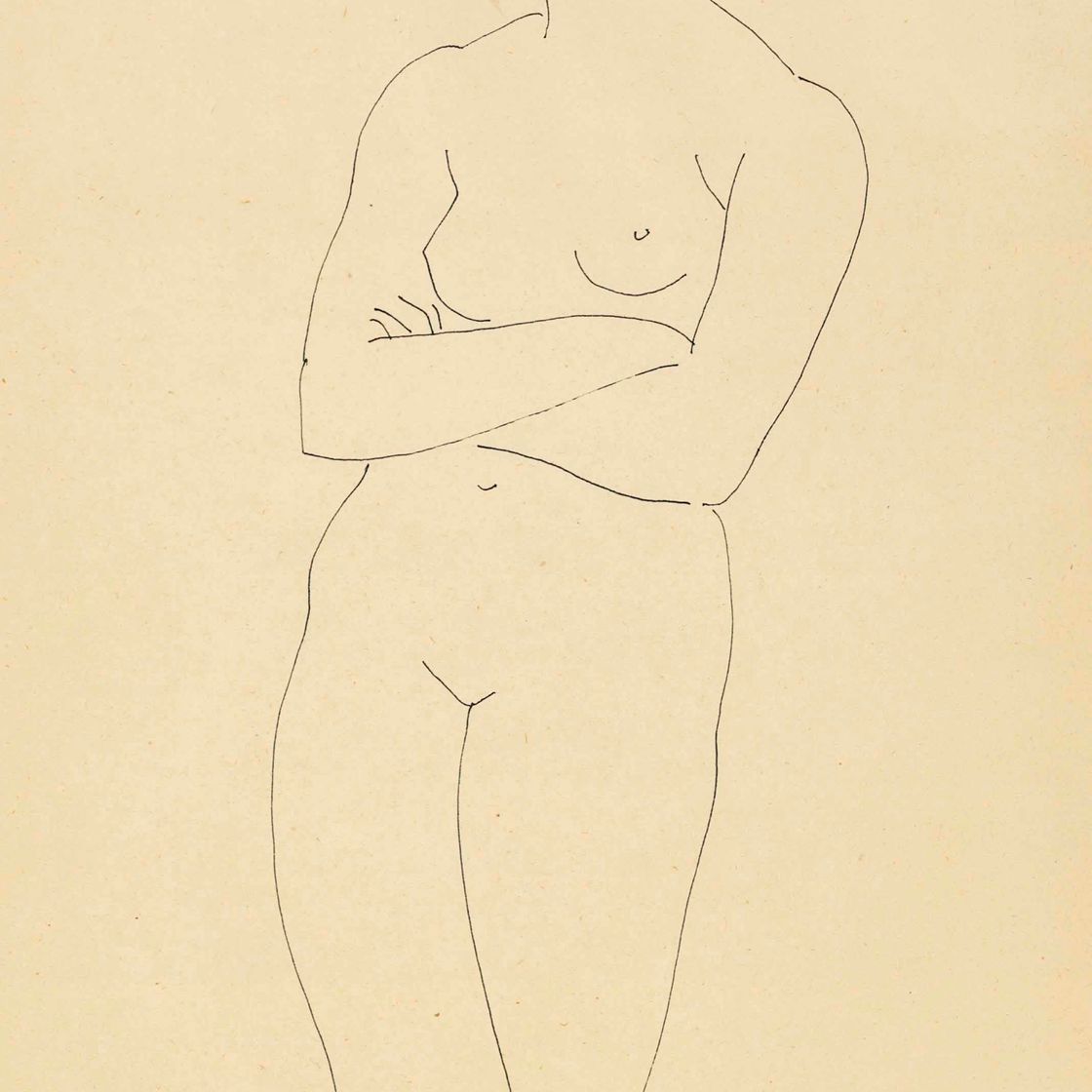 Pablo Picasso — Новая дебютантка в круазетном лифчике