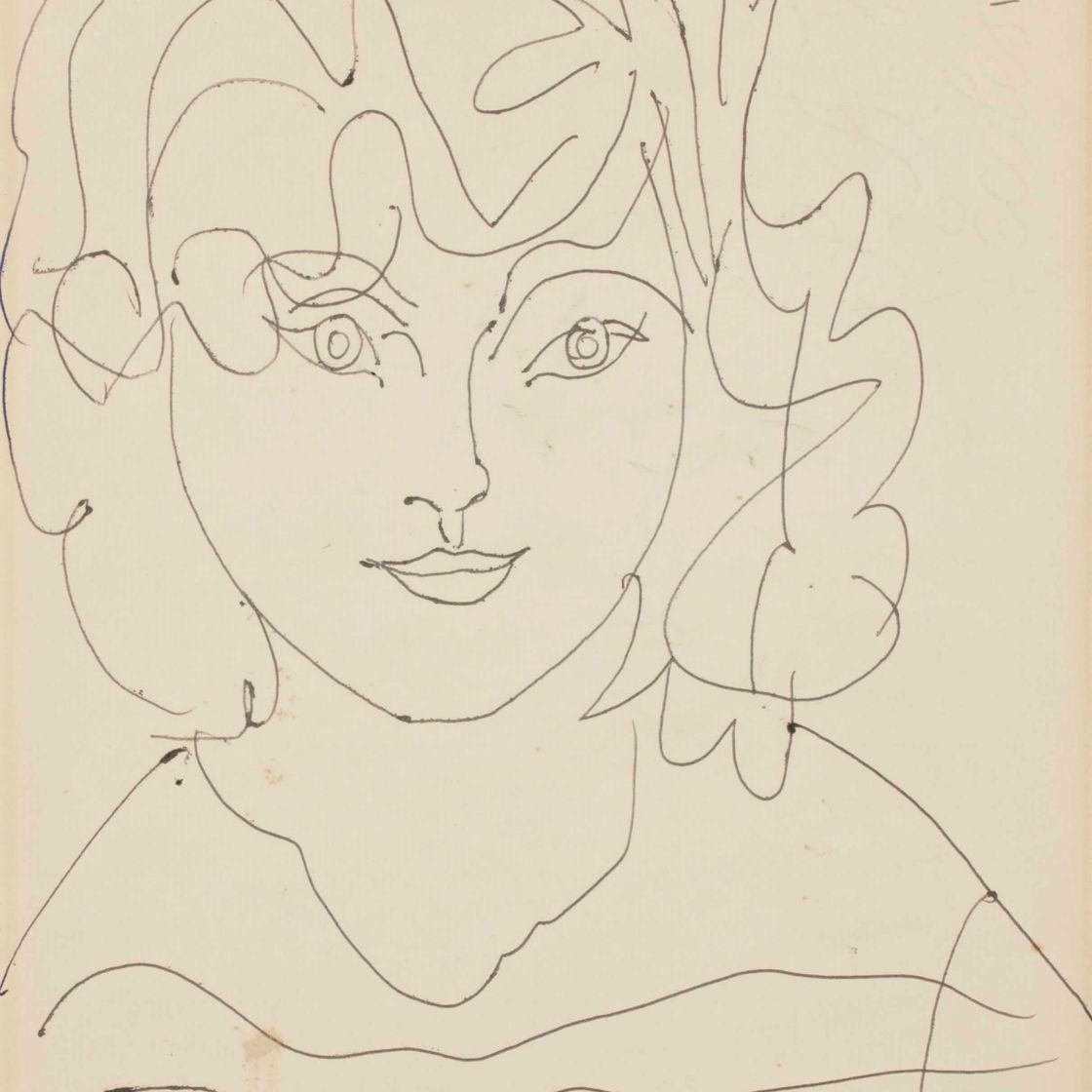 Pablo Picasso — Женевьева в трикотажном платье