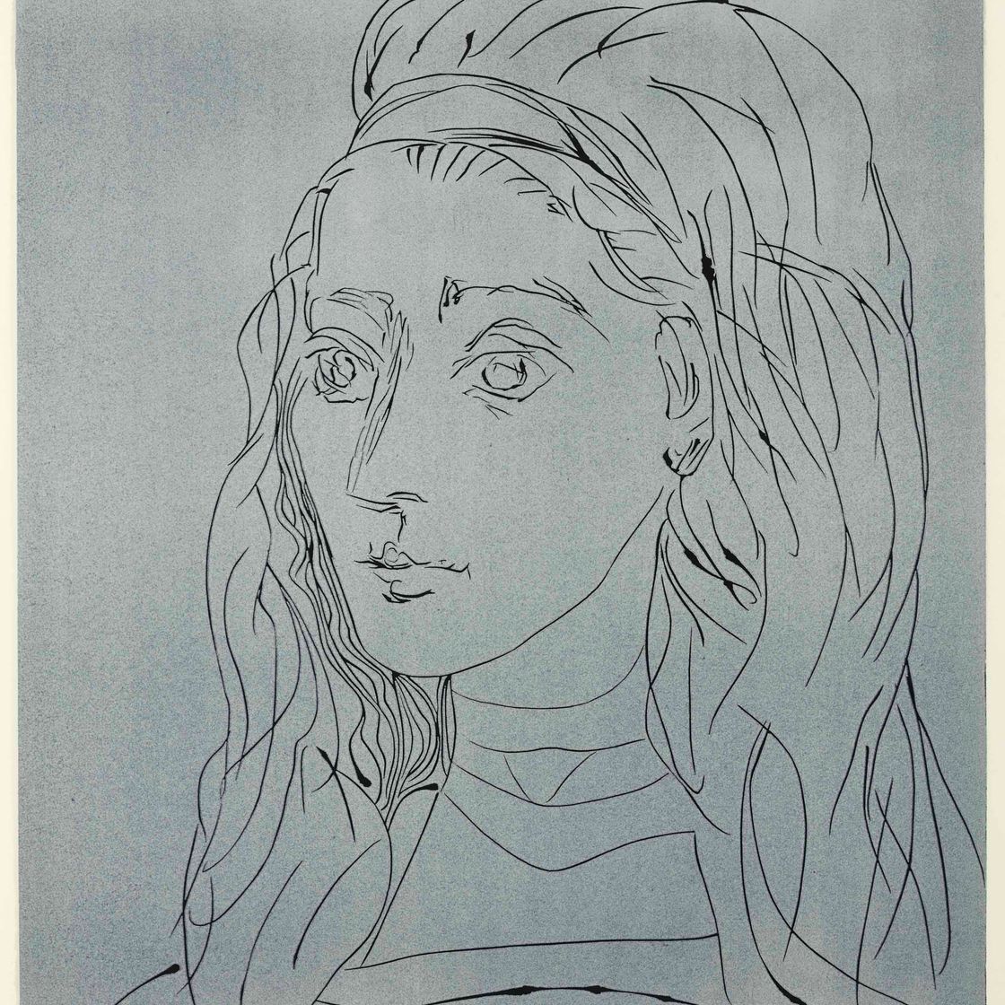 Pablo Picasso — Жаклин (B. 923; Ba. 1245)