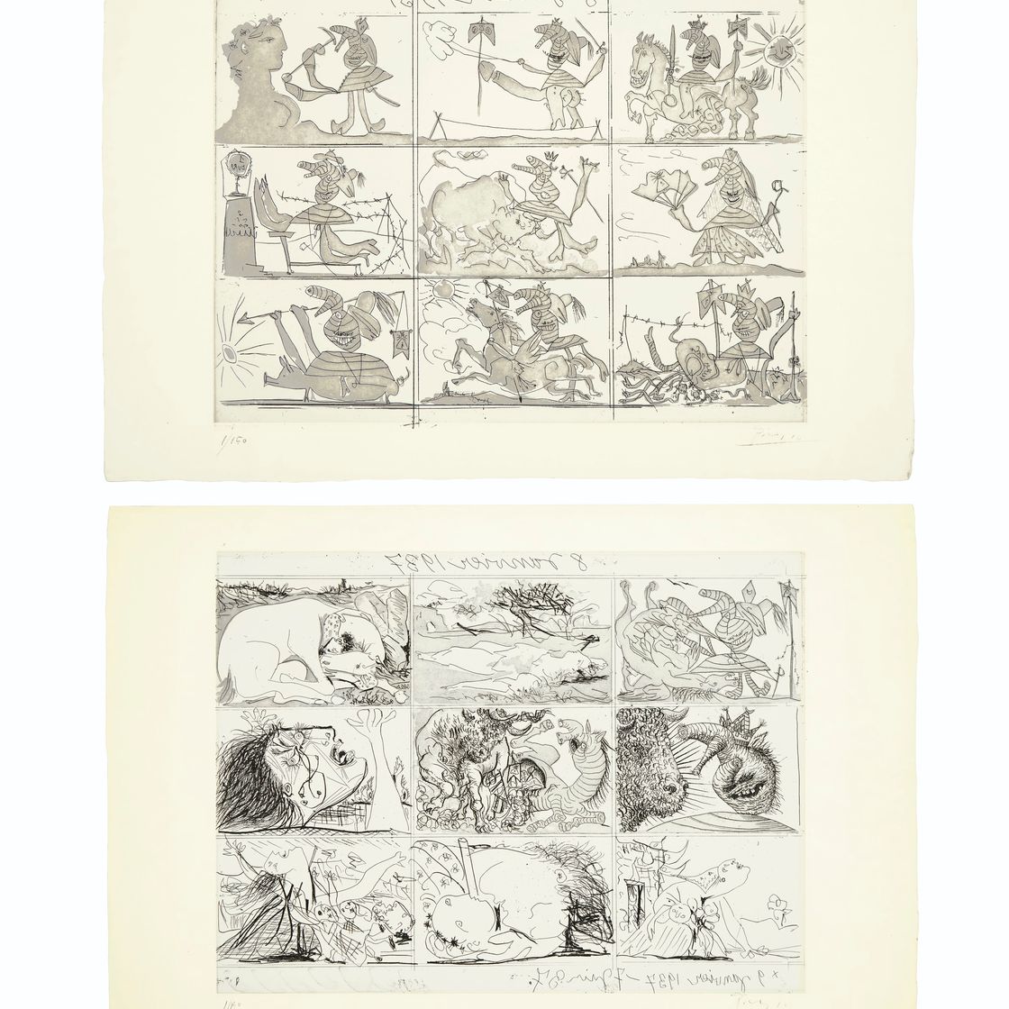 Pablo Picasso — Сын и Мать Франко, изображение 1