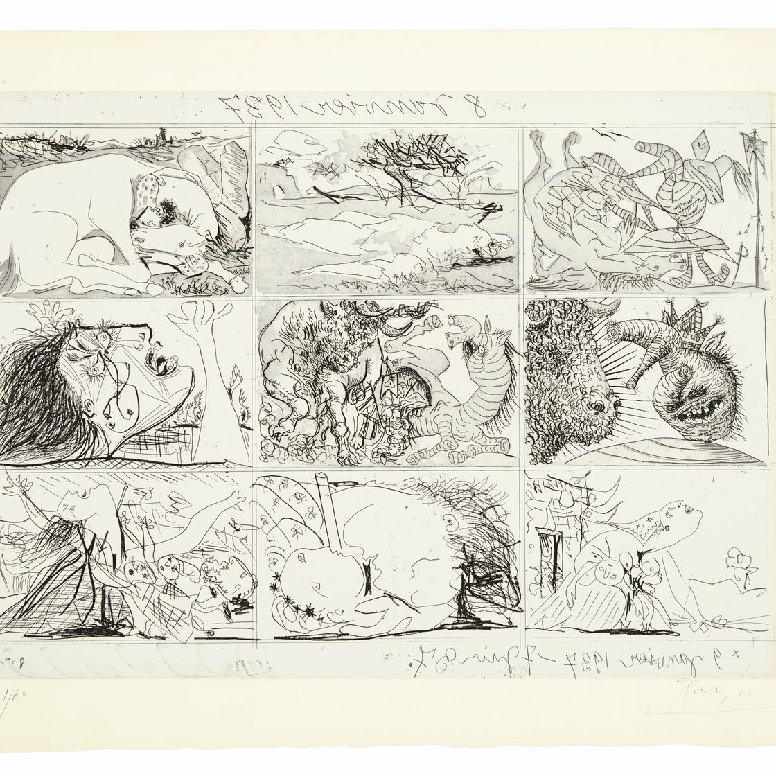 Pablo Picasso — Сын и Мать Франко, изображение 3