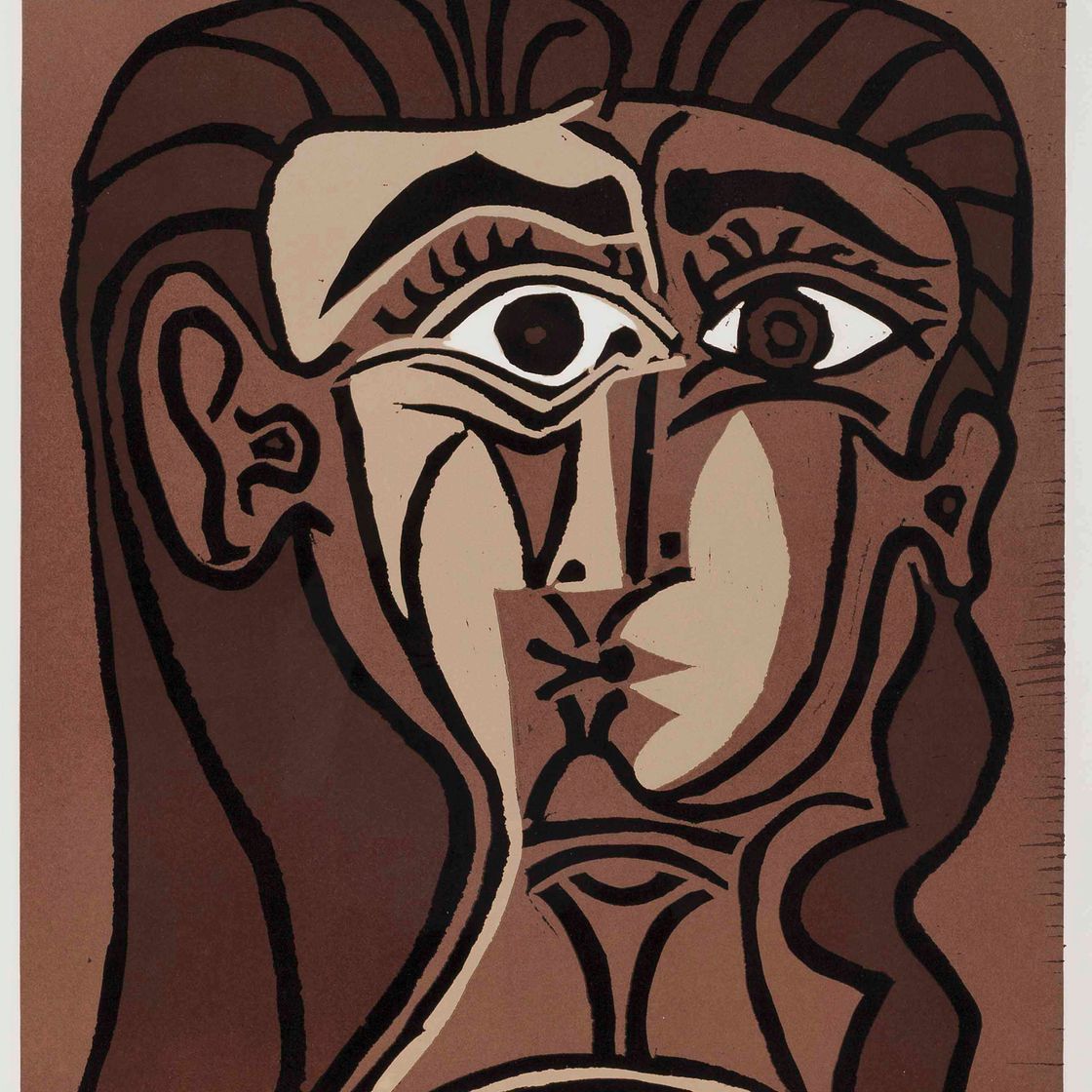 Pablo Picasso — Портрет Жаклин де Фейс II