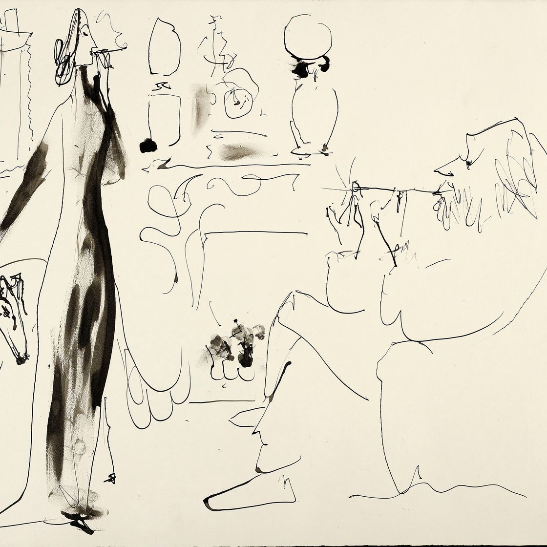 Pablo Picasso — Любители дыма