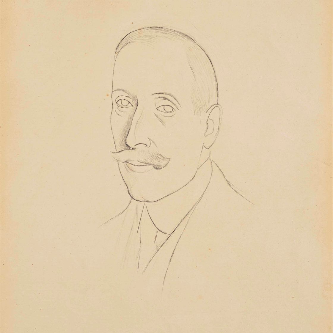 Pablo Picasso — Портрет д'Андре на уровне