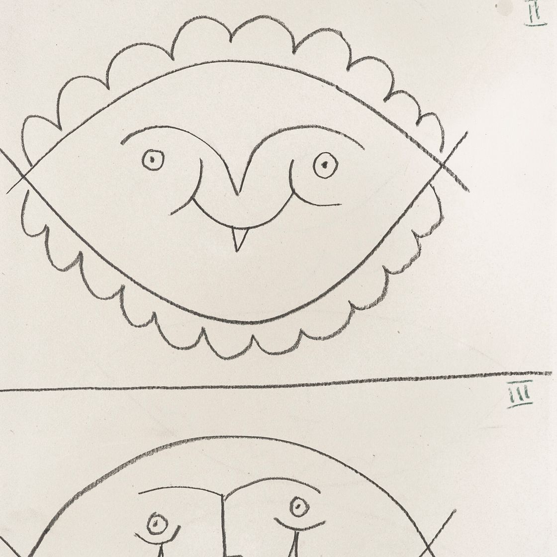 Pablo Picasso — Этюды (прямая и оборотная сторона ), изображение 2