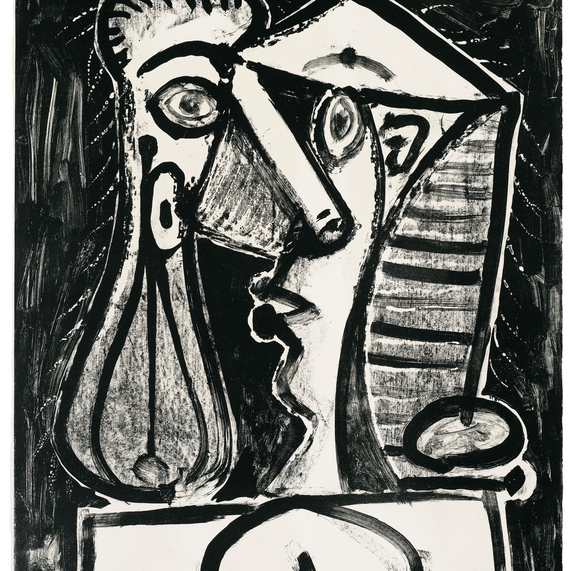 Pablo Picasso — Композиция рисунка II, изображение 1
