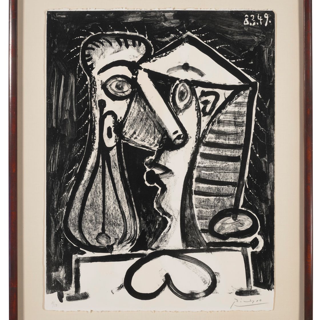 Pablo Picasso — Композиция рисунка II, изображение 2