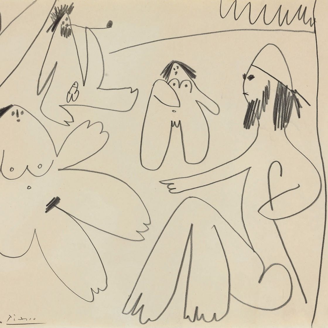 Pablo Picasso — Дежурный