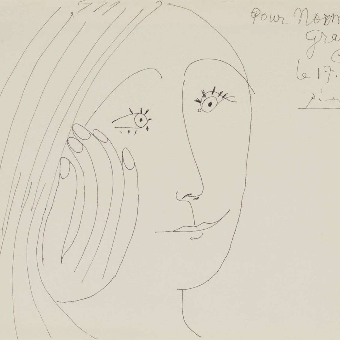 Pablo Picasso — Женский портрет