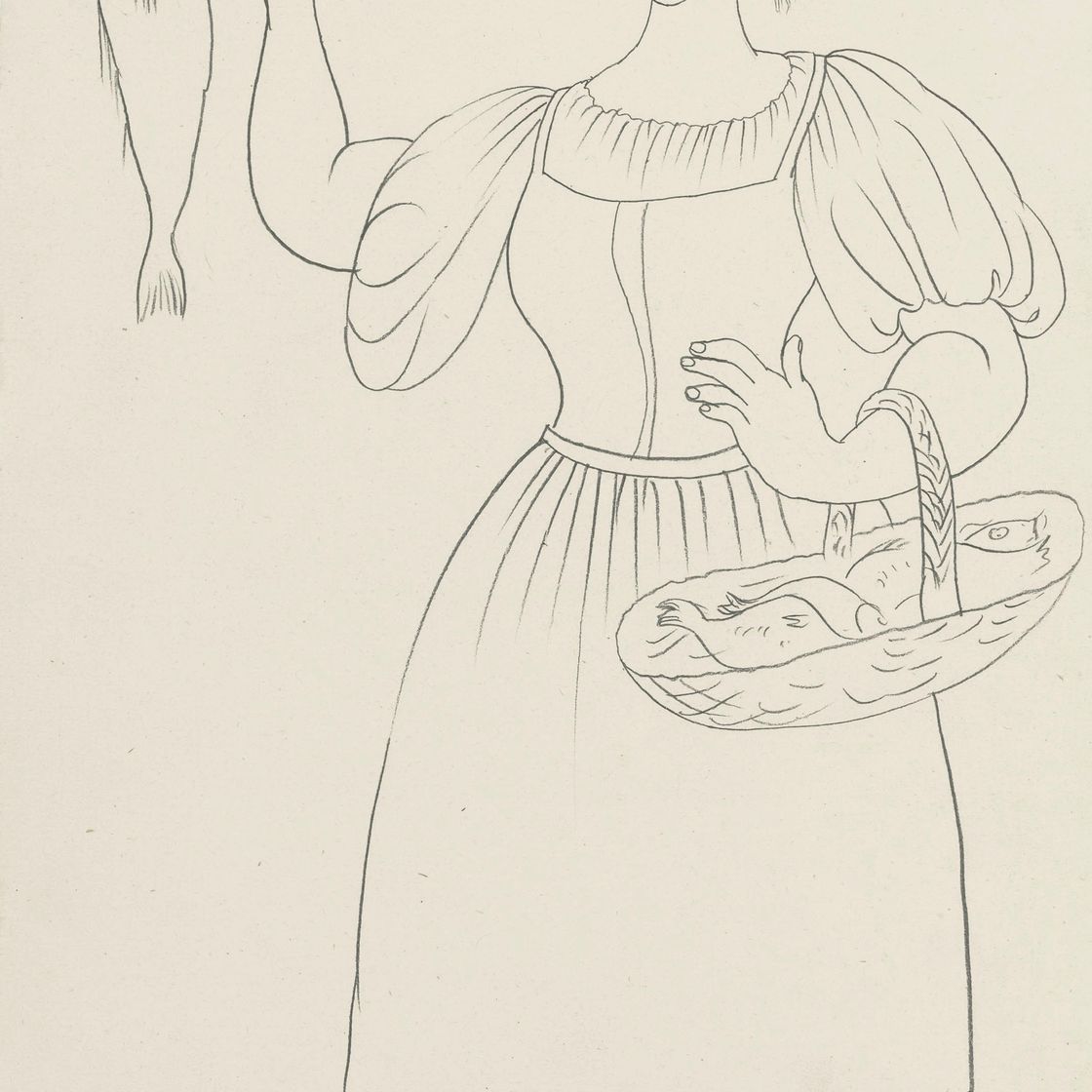 Pablo Picasso — Наполитана в пуассоне
