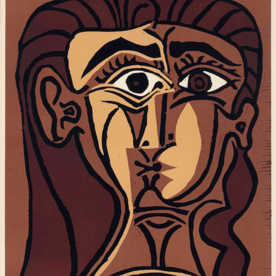 Pablo Picasso — Портрет Жаклин де Фейс II