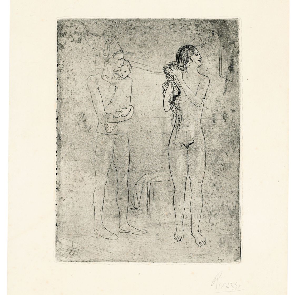Pablo Picasso — Туалет матери
