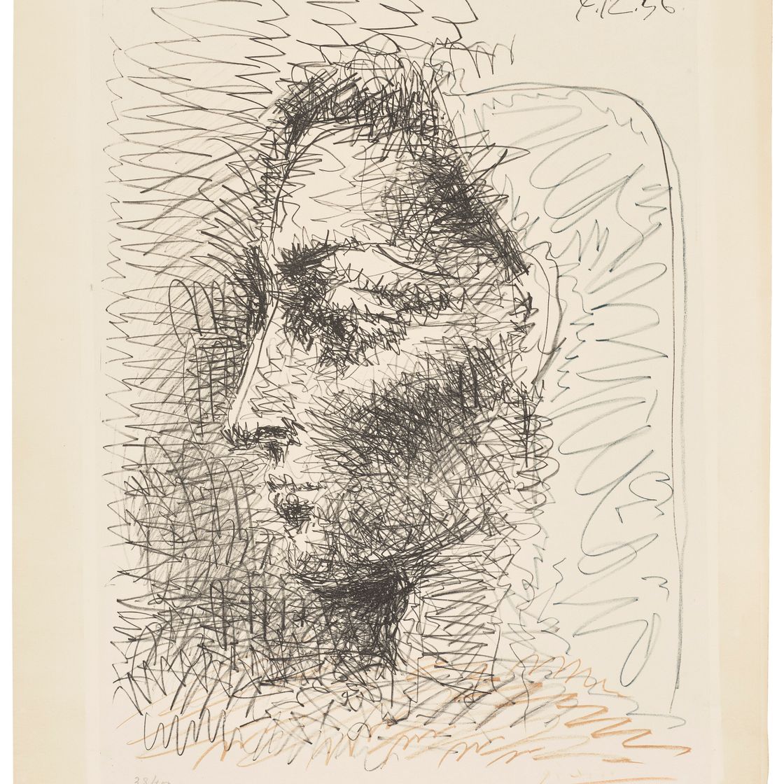 Pablo Picasso — Портрет Жаклин
