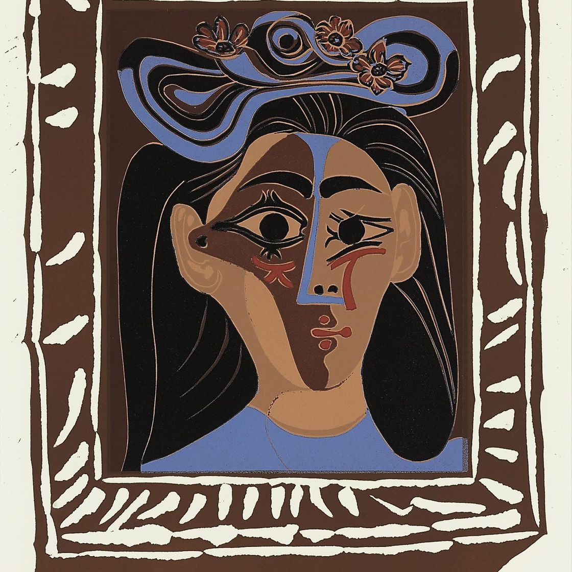 Pablo Picasso — Вводная часть с цветами (B. 1149; Ba. 1304)