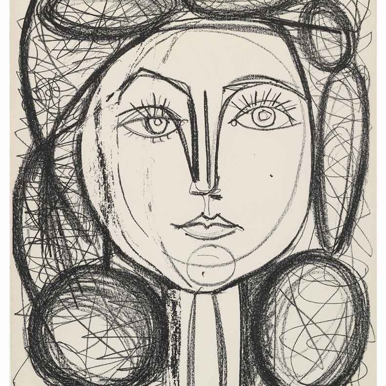 Pablo Picasso — Франсуаза (В. 400; М. 44)