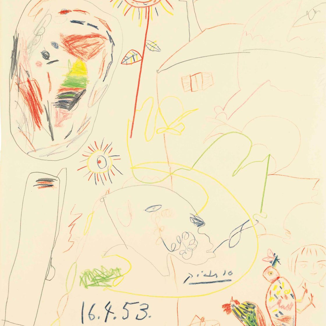 Pablo Picasso — Лесон де десин