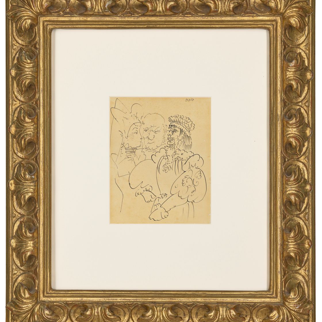 Pablo Picasso — Трое персонажей, изображение 2