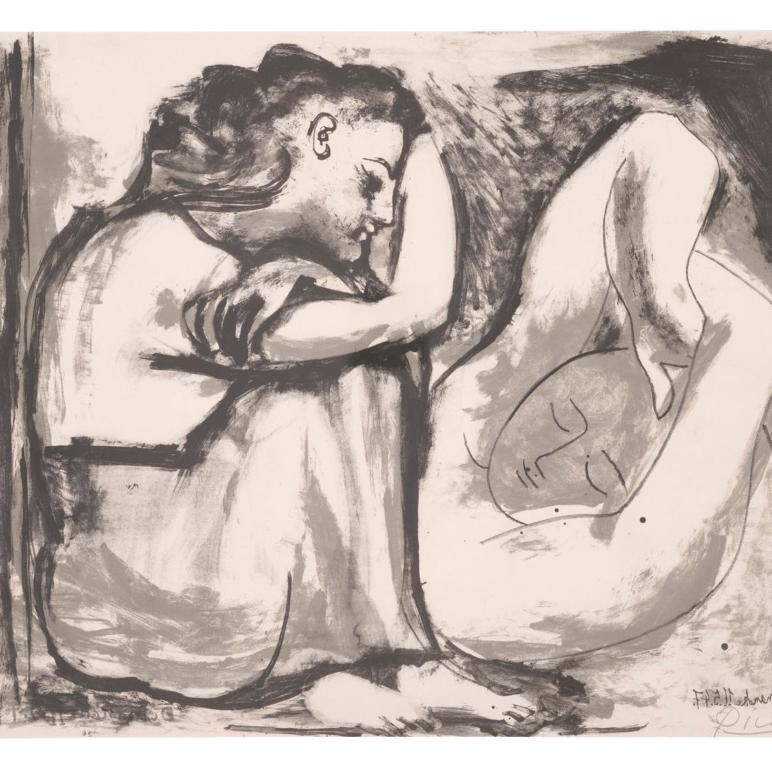 Pablo Picasso — Женская помощь и ночлег