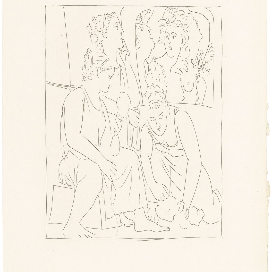 Pablo Picasso — Овидий, "Метаморфозы", Альберт Скира, Лозанна, 1931, изображение 3