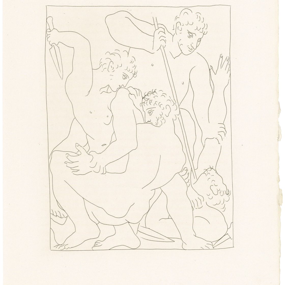 Pablo Picasso — Овидий, "Метаморфозы", Альберт Скира, Лозанна, 1931, изображение 5