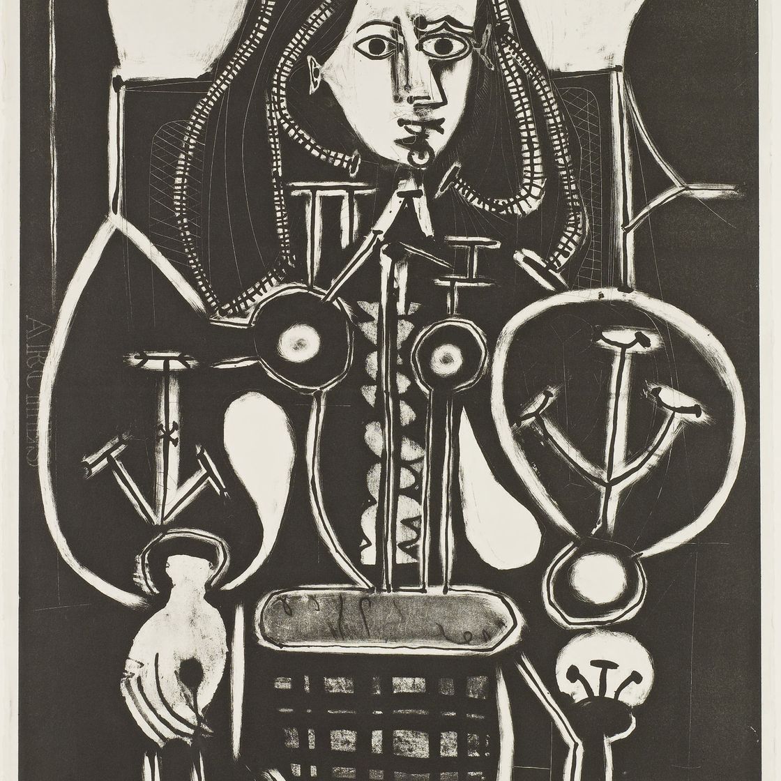 Pablo Picasso — Женская одежда № 4 (В. 588; М. 137)