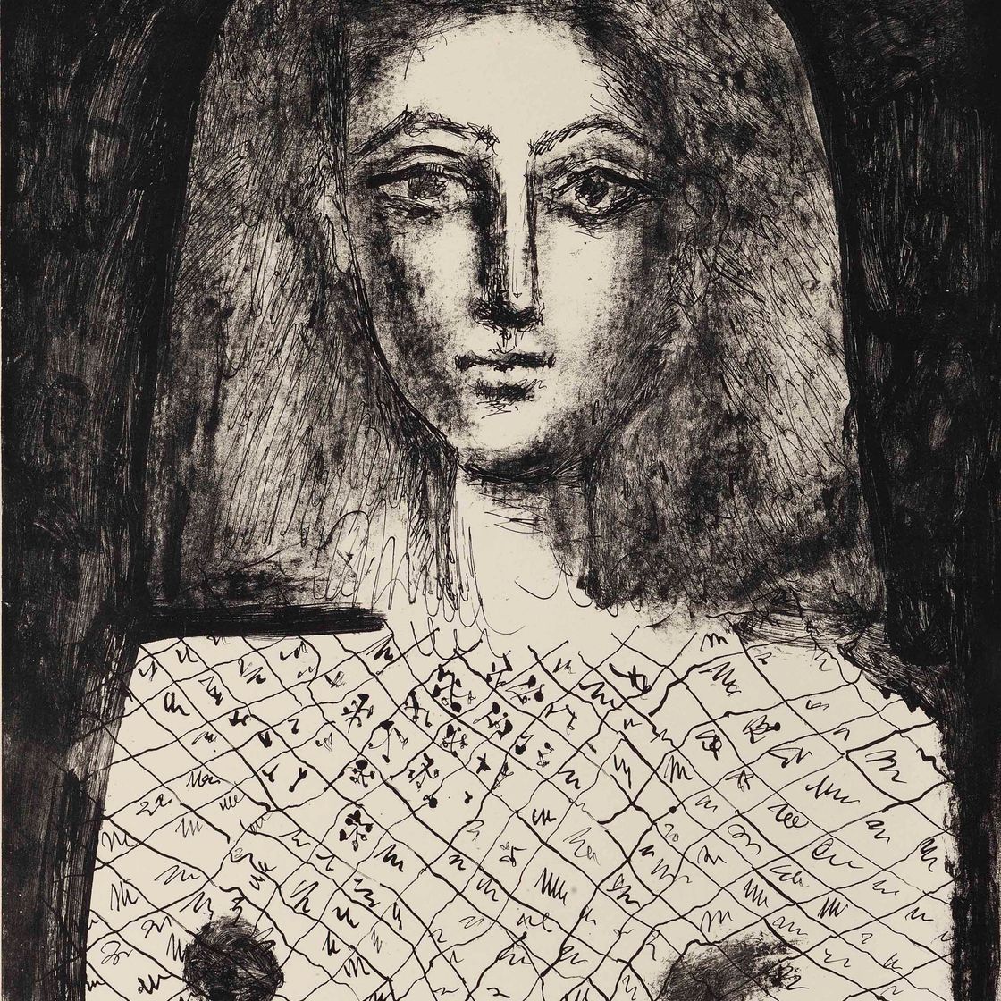 Pablo Picasso — Корсаж для волос в Карре