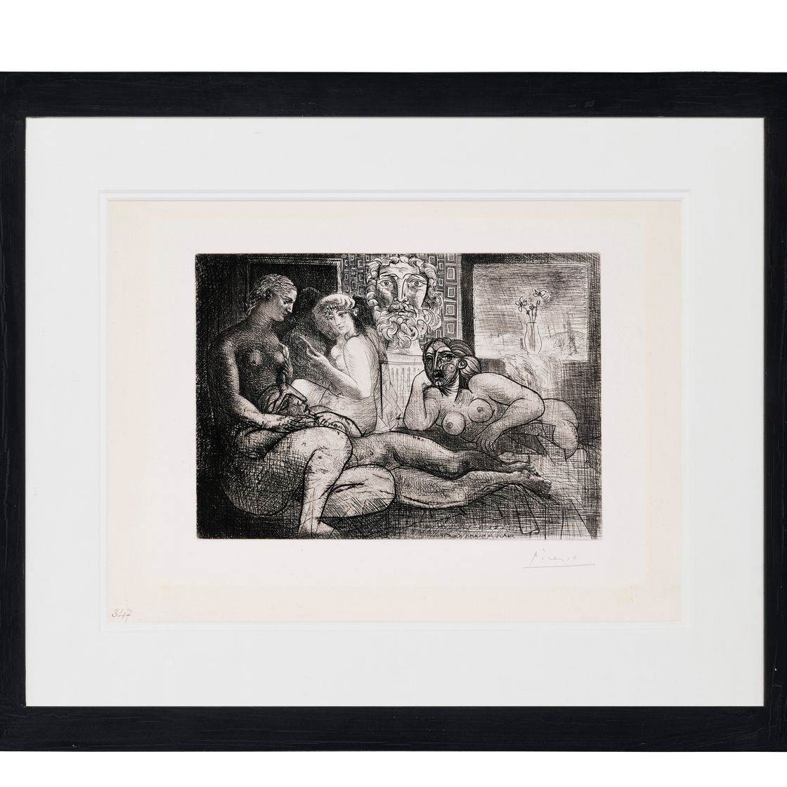 Pablo Picasso — "Четыре новые женщины и их скульптура наедине" , автор: Ла Сюит Воллар, изображение 2