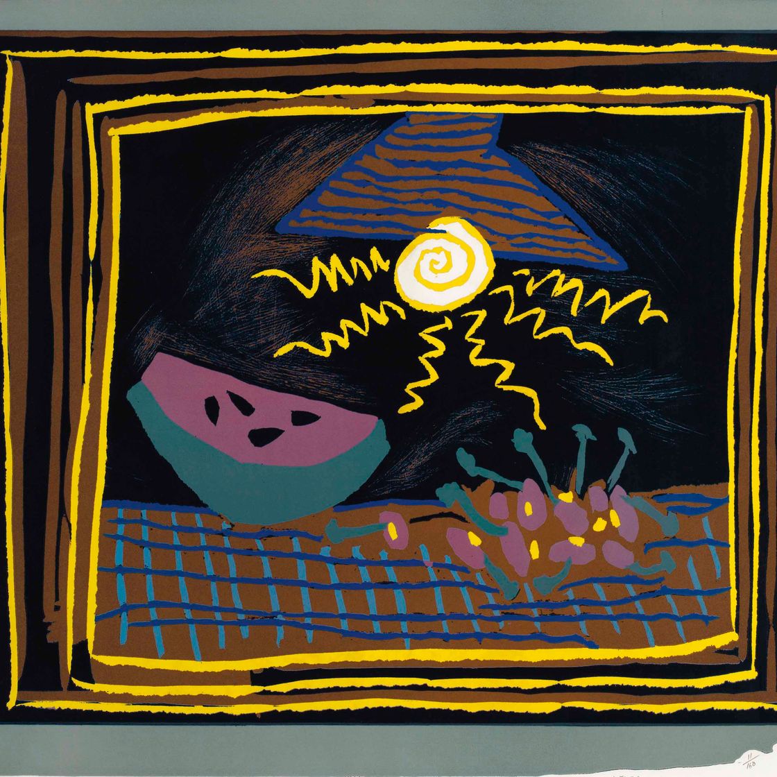 Pablo Picasso — Смерть природы в пастельных тонах