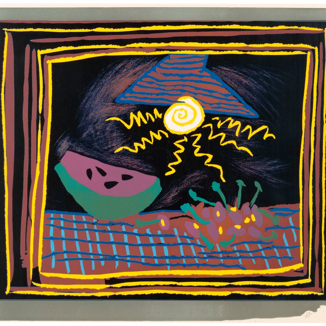 Pablo Picasso — Смерть природы в пастельных тонах