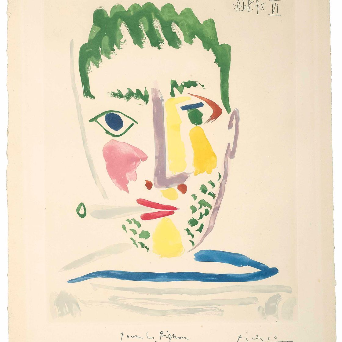 Pablo Picasso — Аромат для Майо, рае-гри и блю, изображение 1