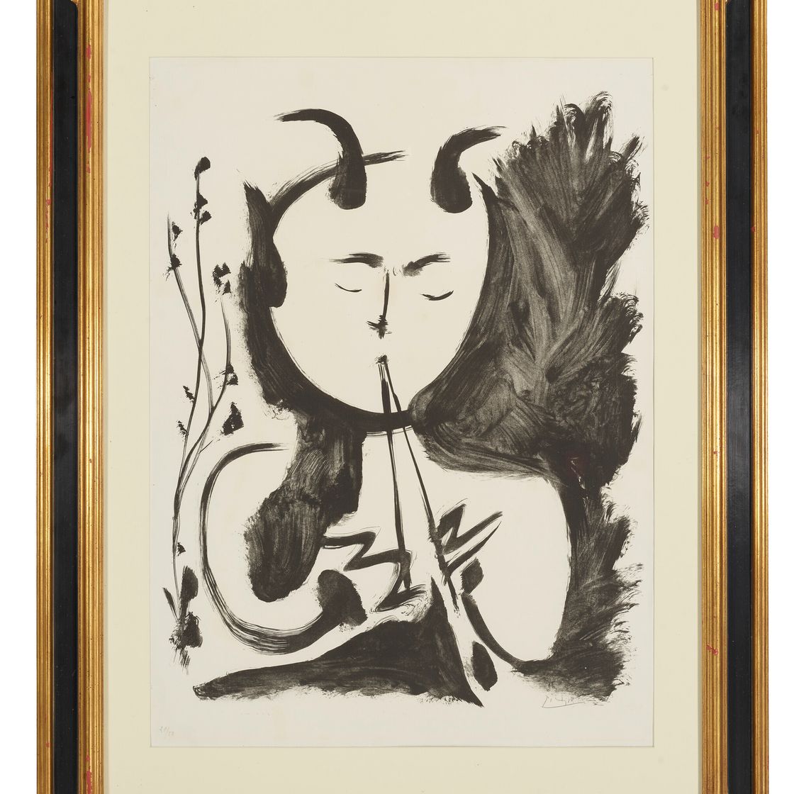 Pablo Picasso — Фавн-музыкант № 4, изображение 2