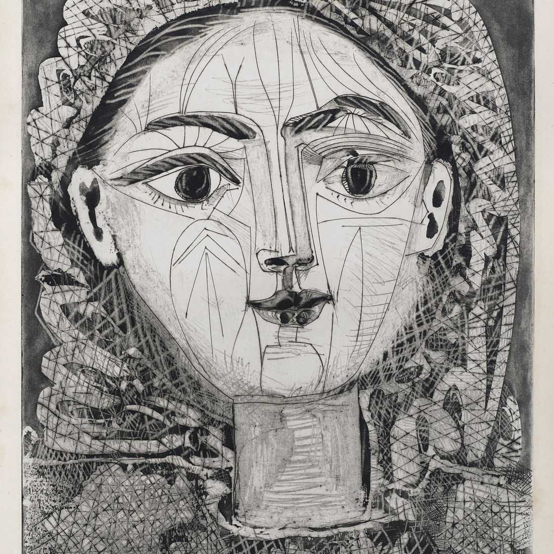 Pablo Picasso — Портрет Франсуазы а-ля Ресиль, изображение 1