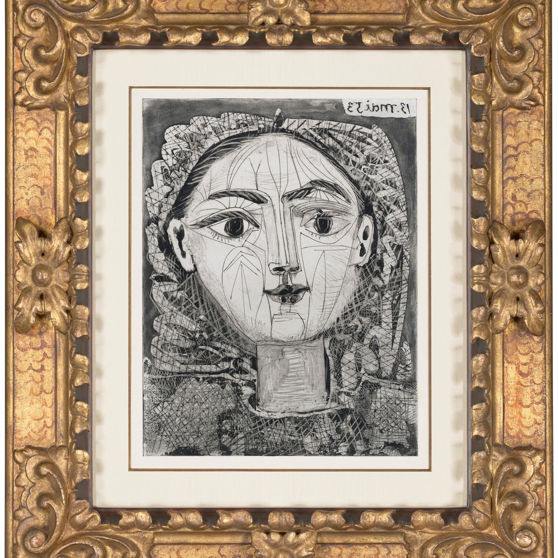Pablo Picasso — Портрет Франсуазы а-ля Ресиль, изображение 2