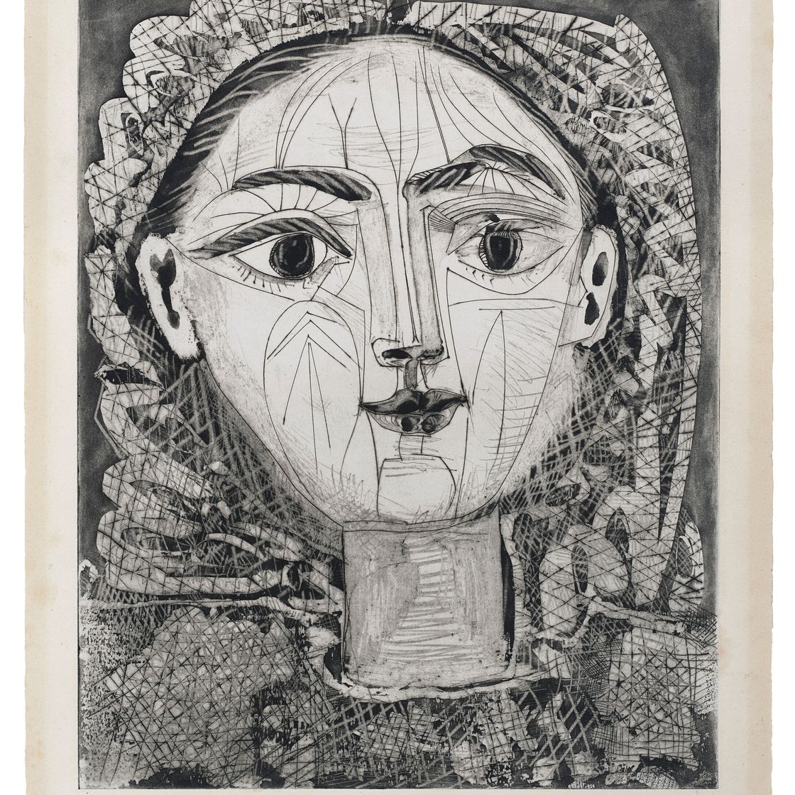 Pablo Picasso — Портрет Франсуазы а-ля Ресиль, изображение 3