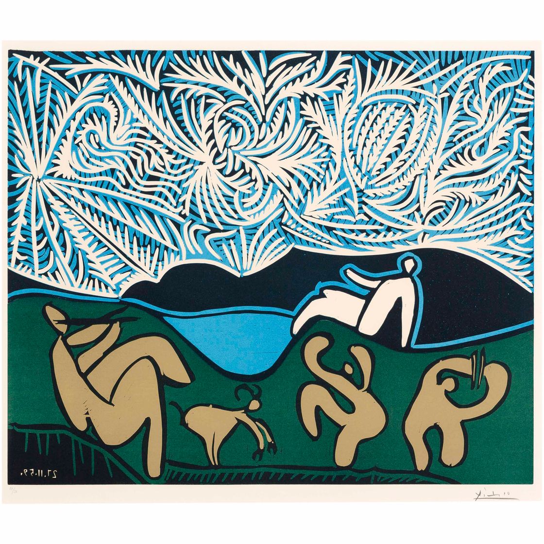 Pablo Picasso — Вакханалия ради шевроле и зрителя