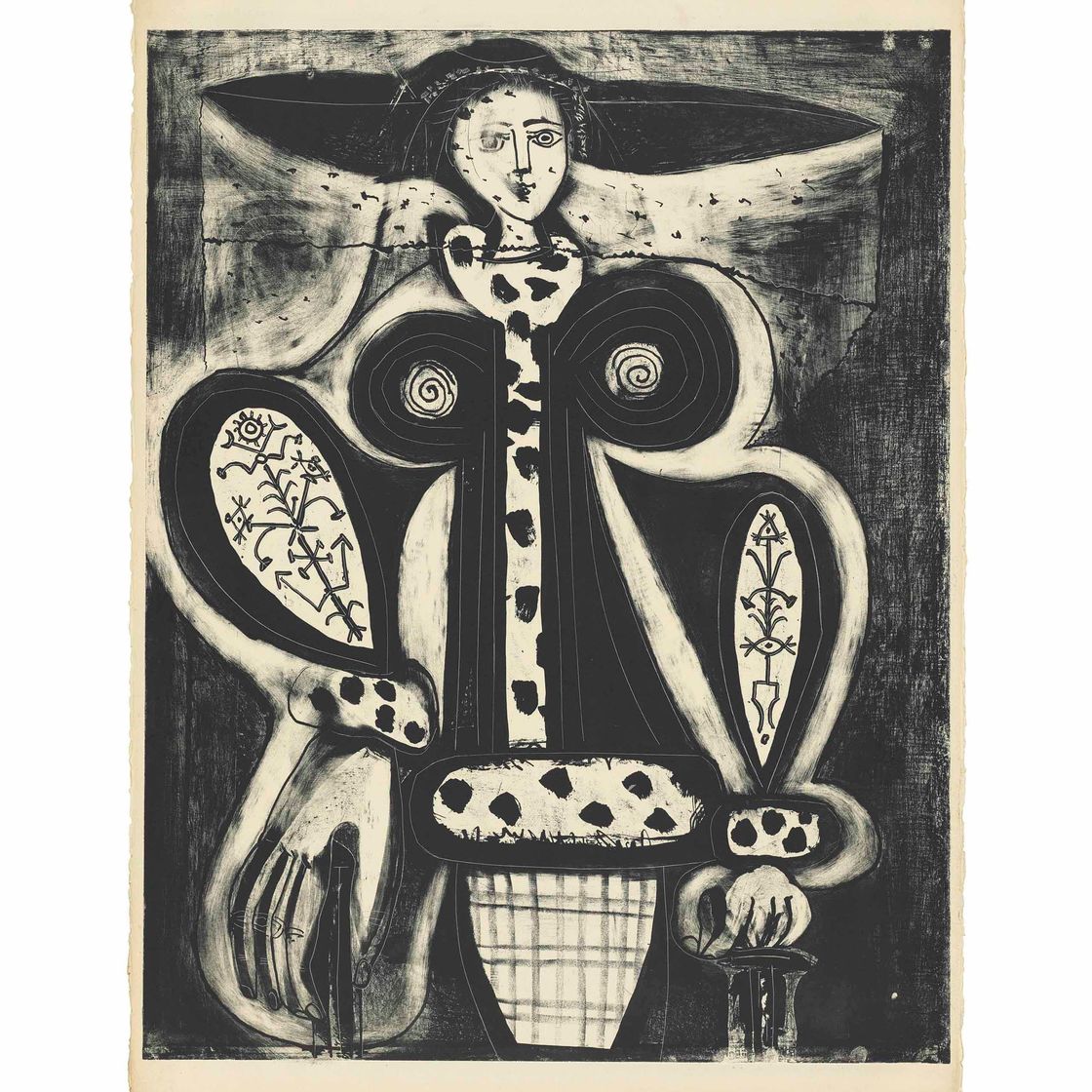 Pablo Picasso — Женщина в одиночестве