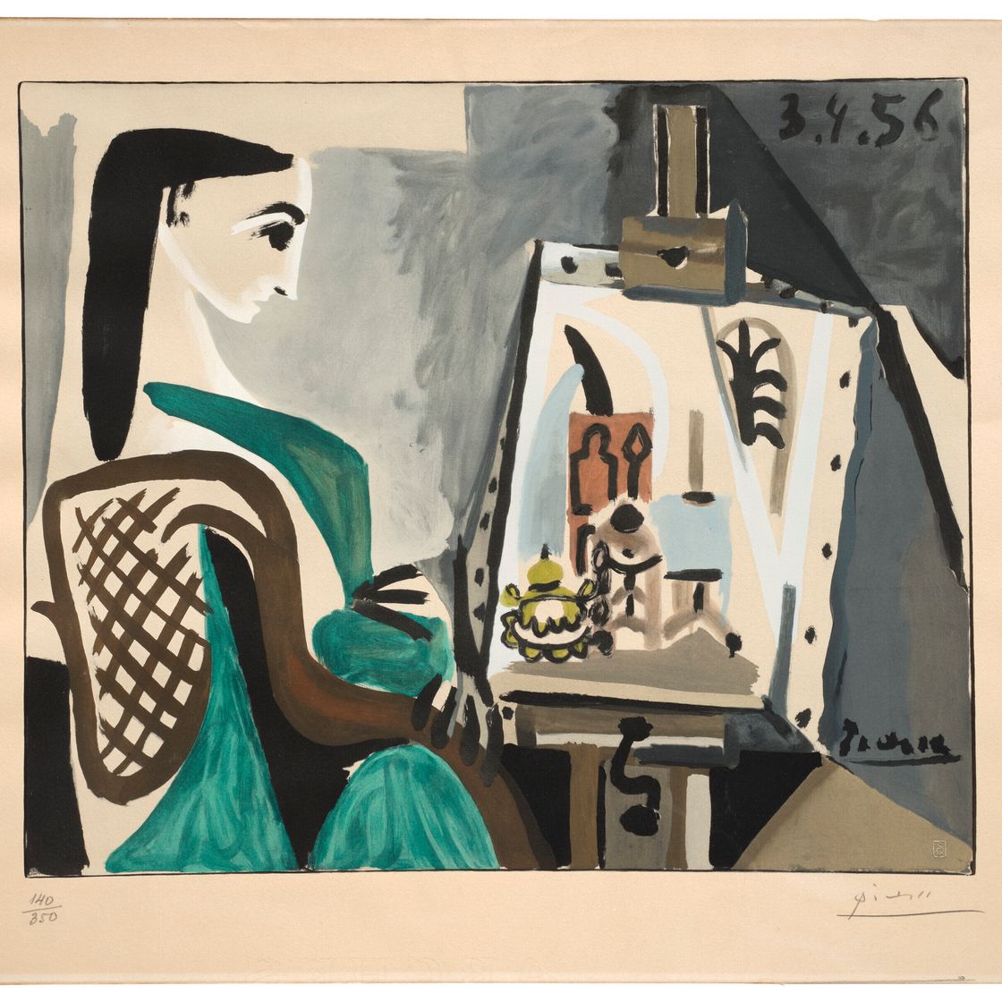 Pablo Picasso — Женщина-танцовщица