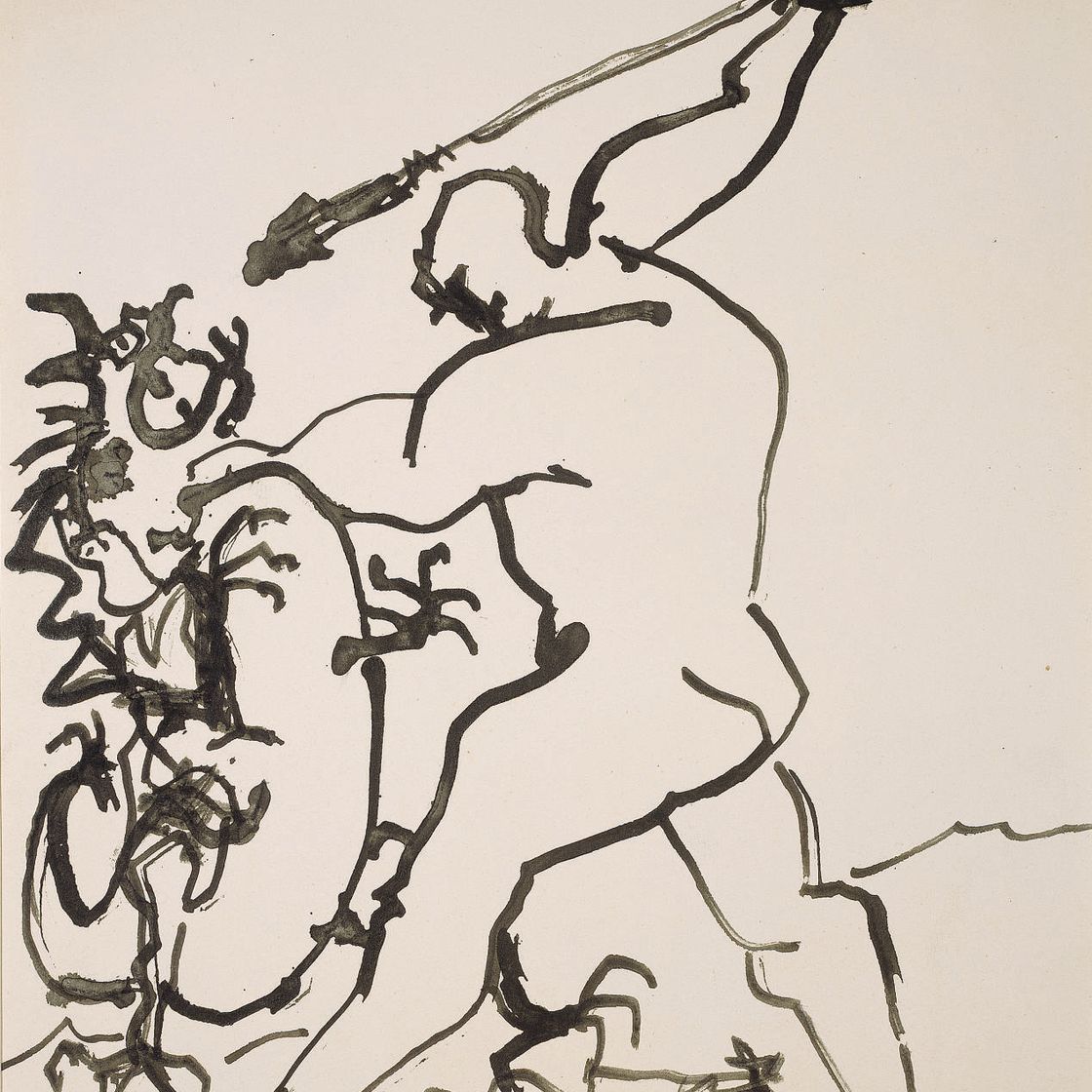 Pablo Picasso — Человек, живущий на земле дракона