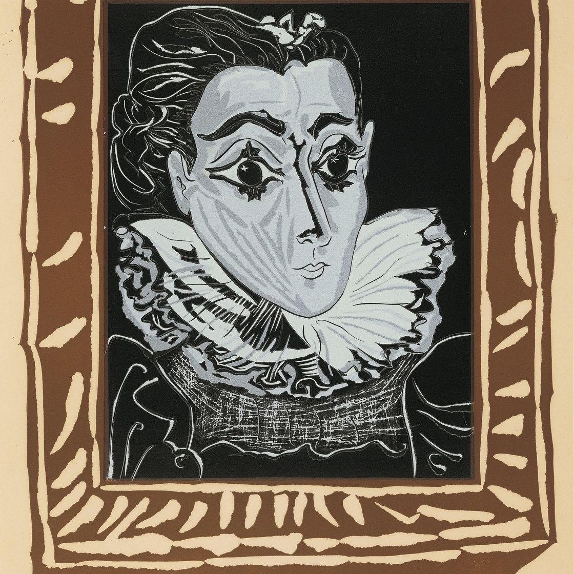 Pablo Picasso — Дама в колье
