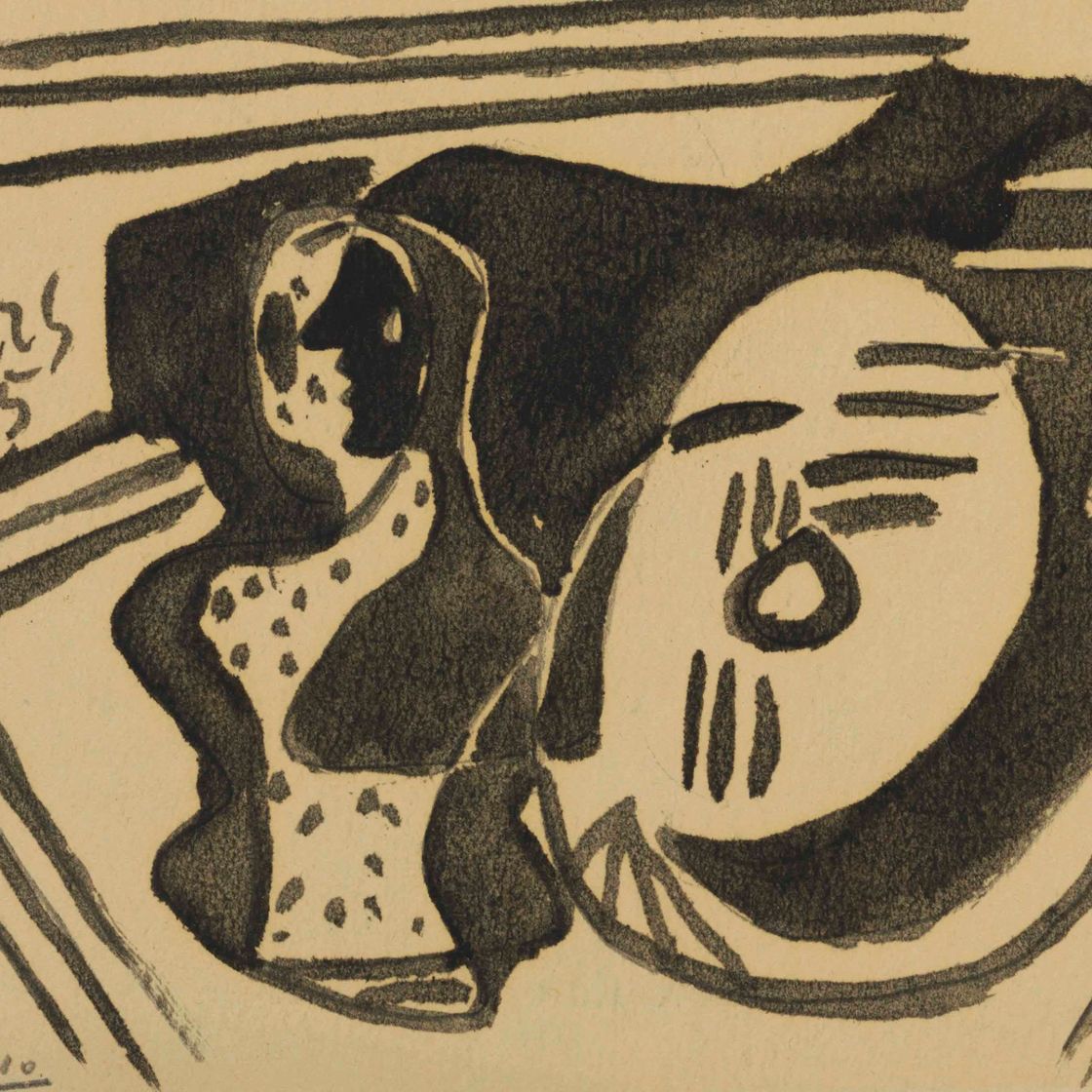 Pablo Picasso — Тет-а-тет на мандолине