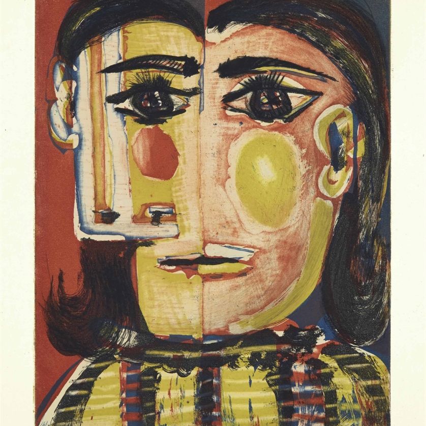 Pablo Picasso — Тет-а-тет № 5: Портрет Доры Маар