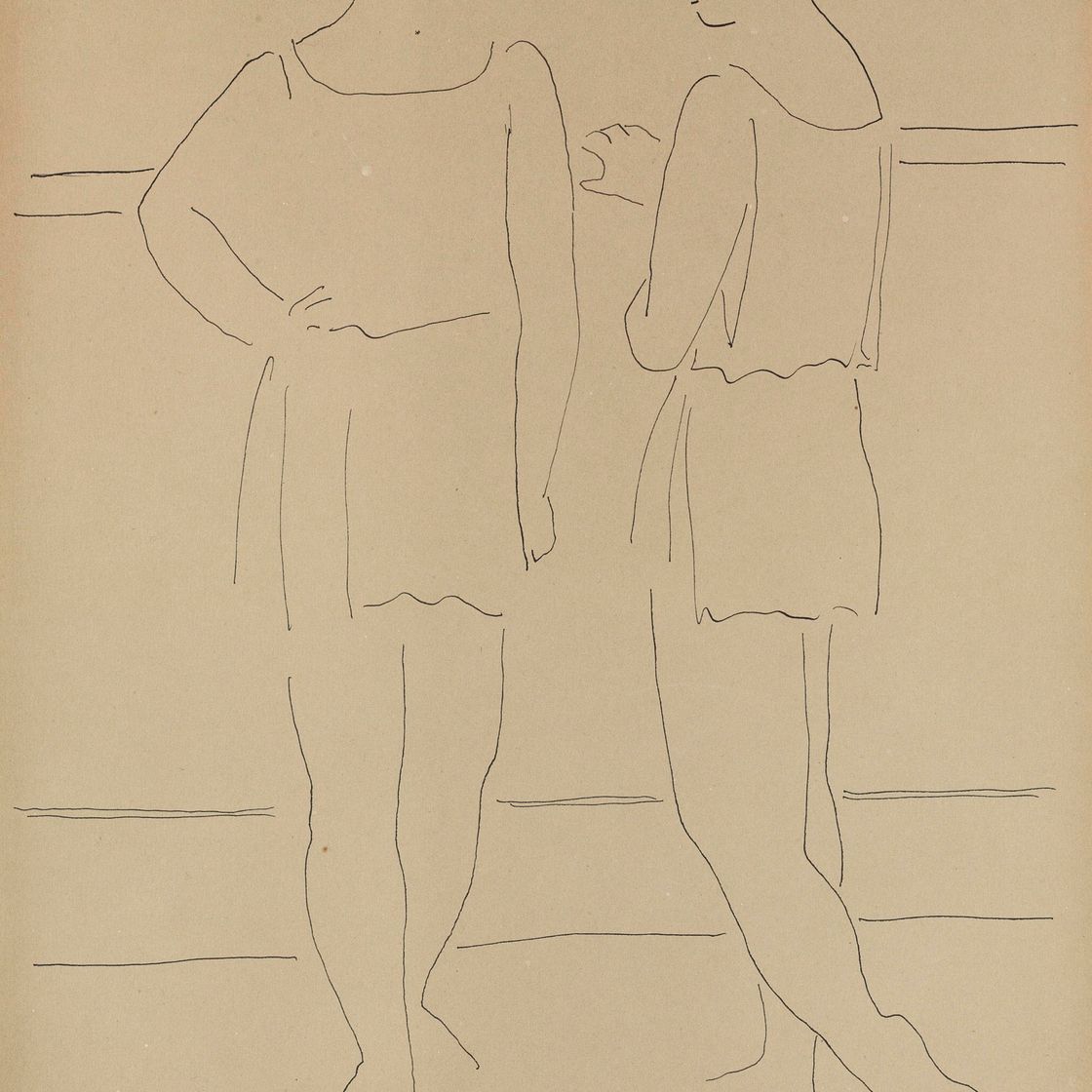Pablo Picasso — Танцовщицы-двойки