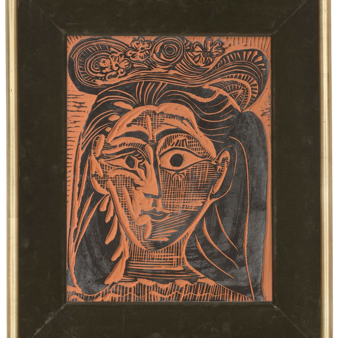 Pablo Picasso — Женская шапка с цветочным принтом (артикул 521), изображение 2