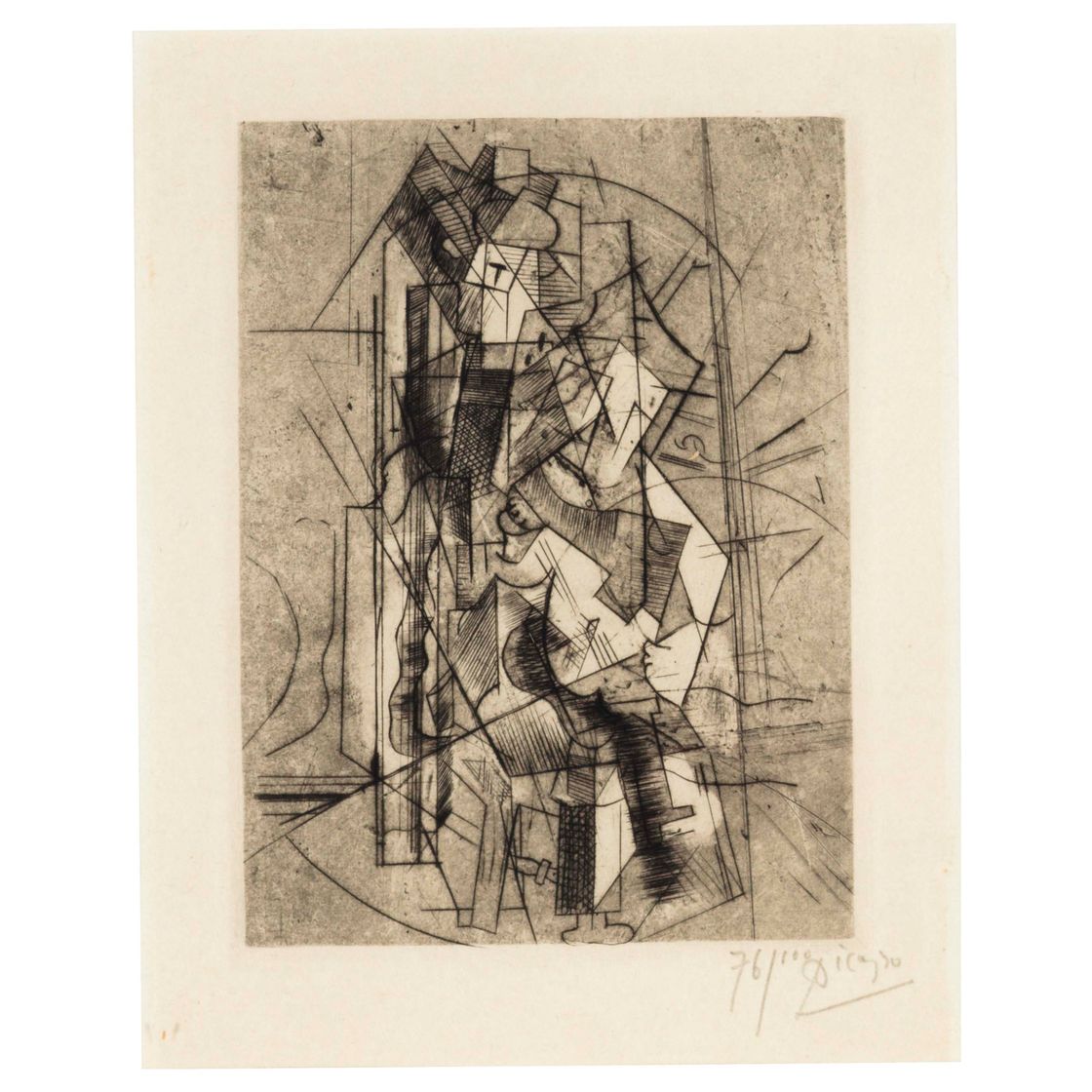 Pablo Picasso — Человек на гитаре