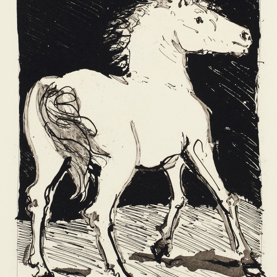 Pablo Picasso — Оригинальные туалетные воды для текстов Буффона, Мартин Фабиани, Париж, 1942 (стр. 328-358; Ba. 575-605; C. books 37), изображение 3
